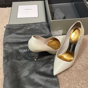 Tom Ford ivory pump